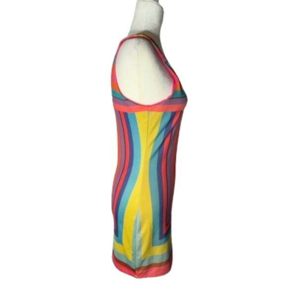 Dulce Carola Womens Large Multi Color Dress - Picture 4 of 6